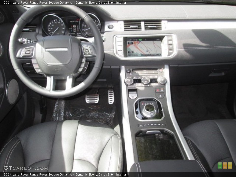Dynamic Ebony/Cirrus Stitch Interior Dashboard for the 2014 Land Rover Range Rover Evoque Dynamic #92082383