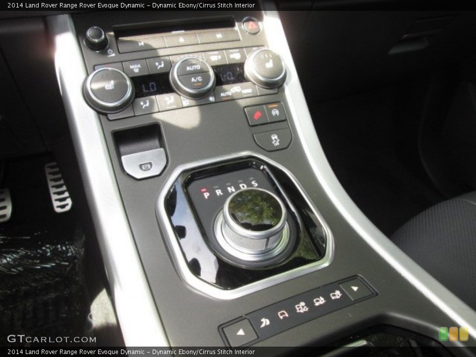Dynamic Ebony/Cirrus Stitch Interior Transmission for the 2014 Land Rover Range Rover Evoque Dynamic #92082482