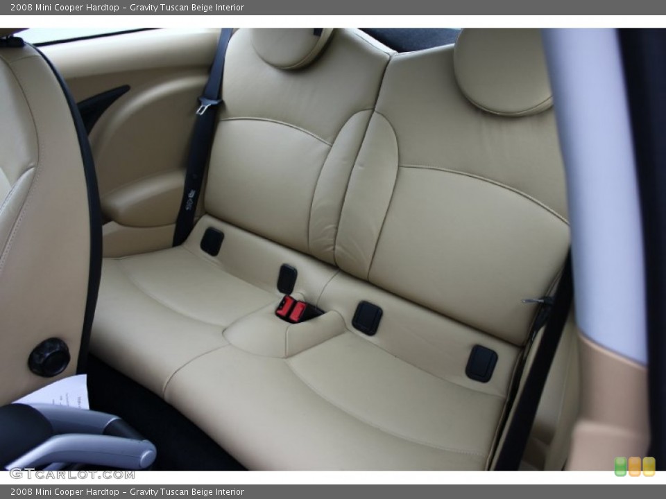 Gravity Tuscan Beige Interior Rear Seat for the 2008 Mini Cooper Hardtop #92088386