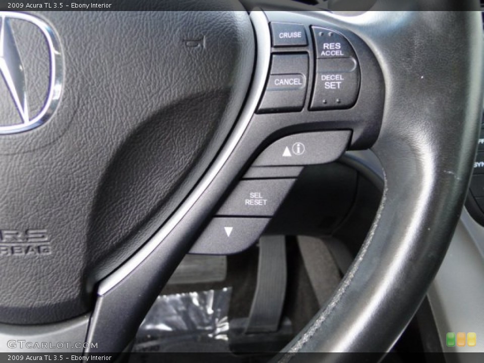 Ebony Interior Controls for the 2009 Acura TL 3.5 #92100005