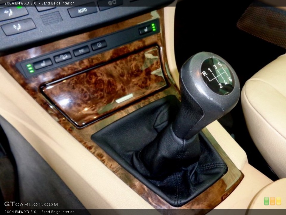 Sand Beige Interior Transmission for the 2004 BMW X3 3.0i #92104343