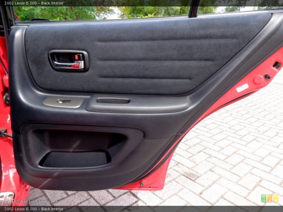 Black Interior Door Panel for the 2002 Lexus IS 300 #92107706