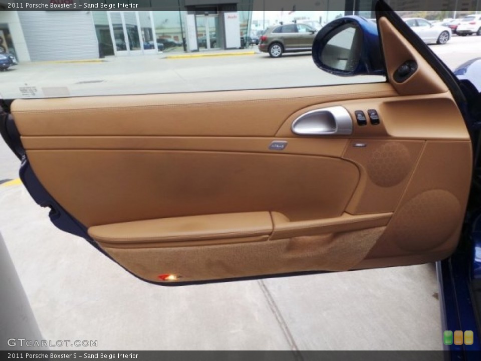 Sand Beige Interior Door Panel for the 2011 Porsche Boxster S #92110754