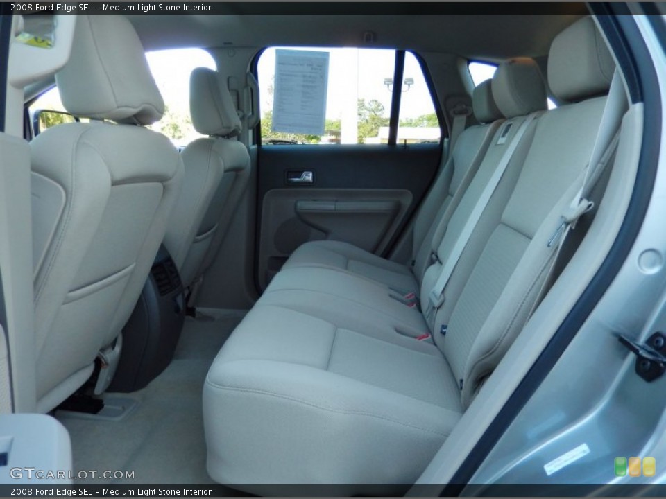 Medium Light Stone Interior Rear Seat for the 2008 Ford Edge SEL #92111078