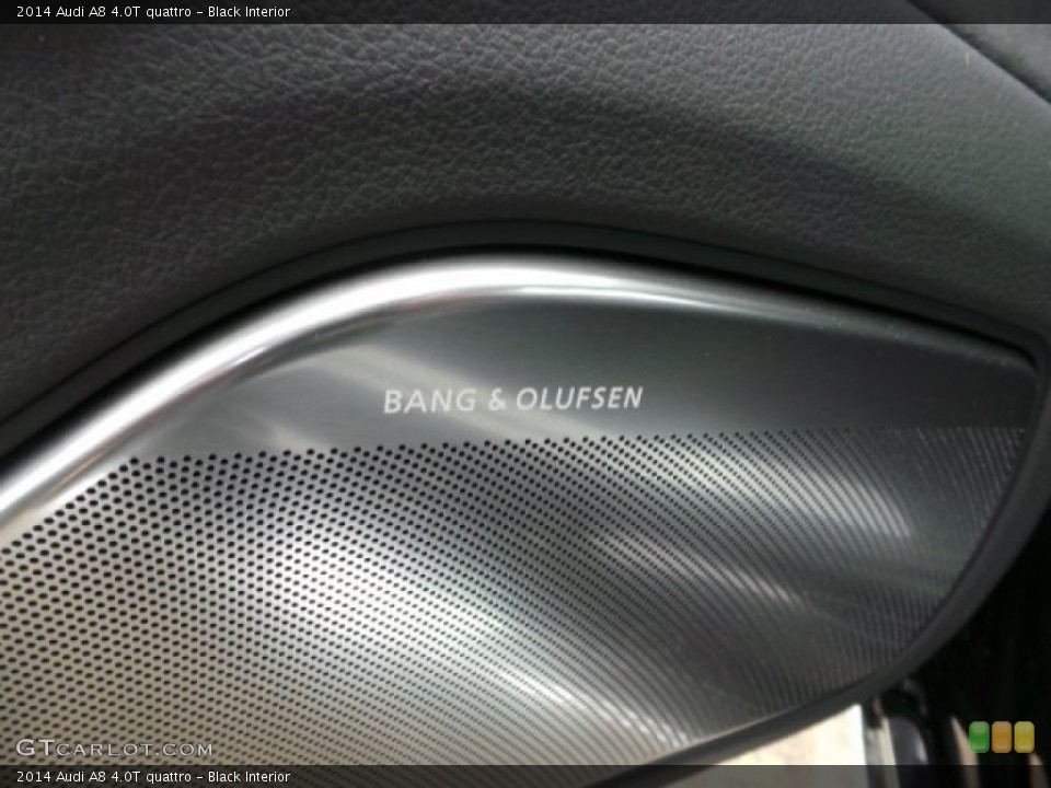 Black Interior Audio System for the 2014 Audi A8 4.0T quattro #92114783