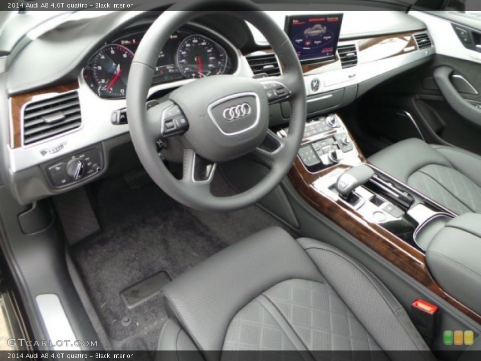 Black Interior Photo for the 2014 Audi A8 4.0T quattro #92114803
