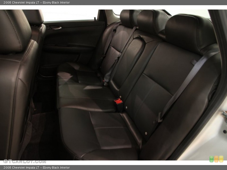 Ebony Black Interior Rear Seat for the 2008 Chevrolet Impala LT #92114849