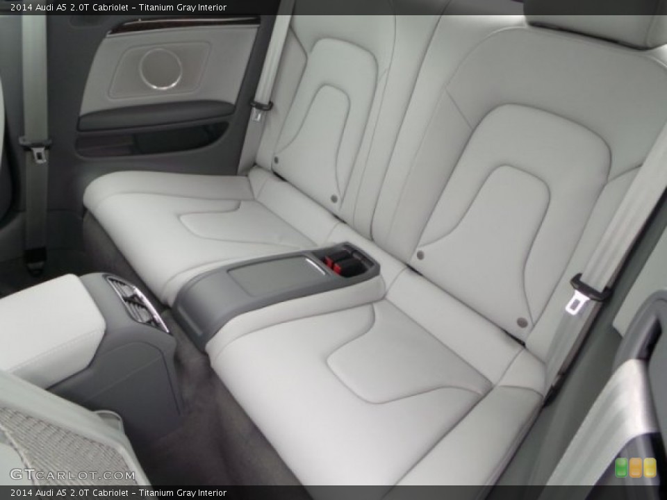 Titanium Gray Interior Rear Seat for the 2014 Audi A5 2.0T Cabriolet #92115896