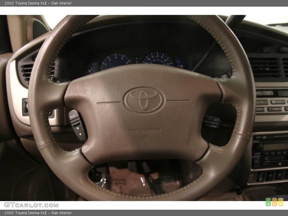 Oak Interior Steering Wheel for the 2002 Toyota Sienna XLE #92115989