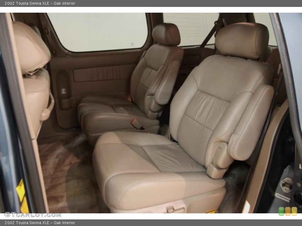 Oak Interior Rear Seat for the 2002 Toyota Sienna XLE #92116109
