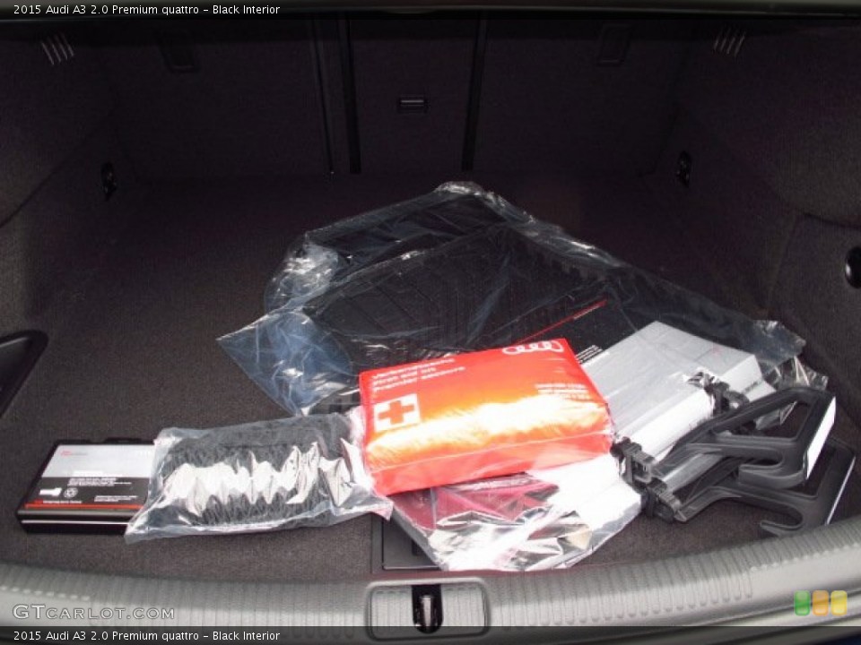 Black Interior Trunk for the 2015 Audi A3 2.0 Premium quattro #92116148