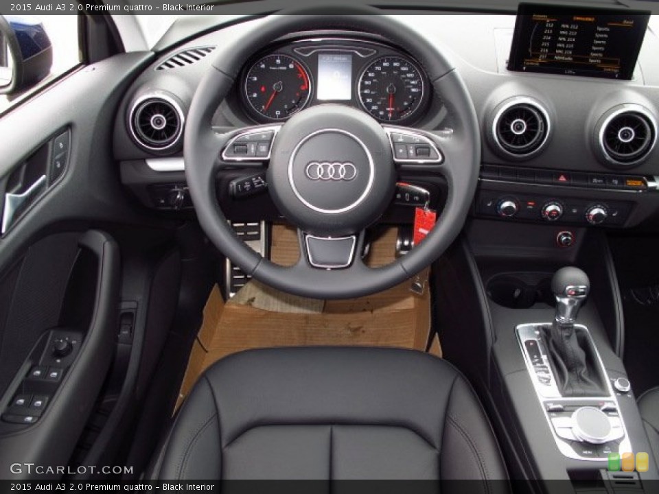 Black Interior Dashboard for the 2015 Audi A3 2.0 Premium quattro #92116280