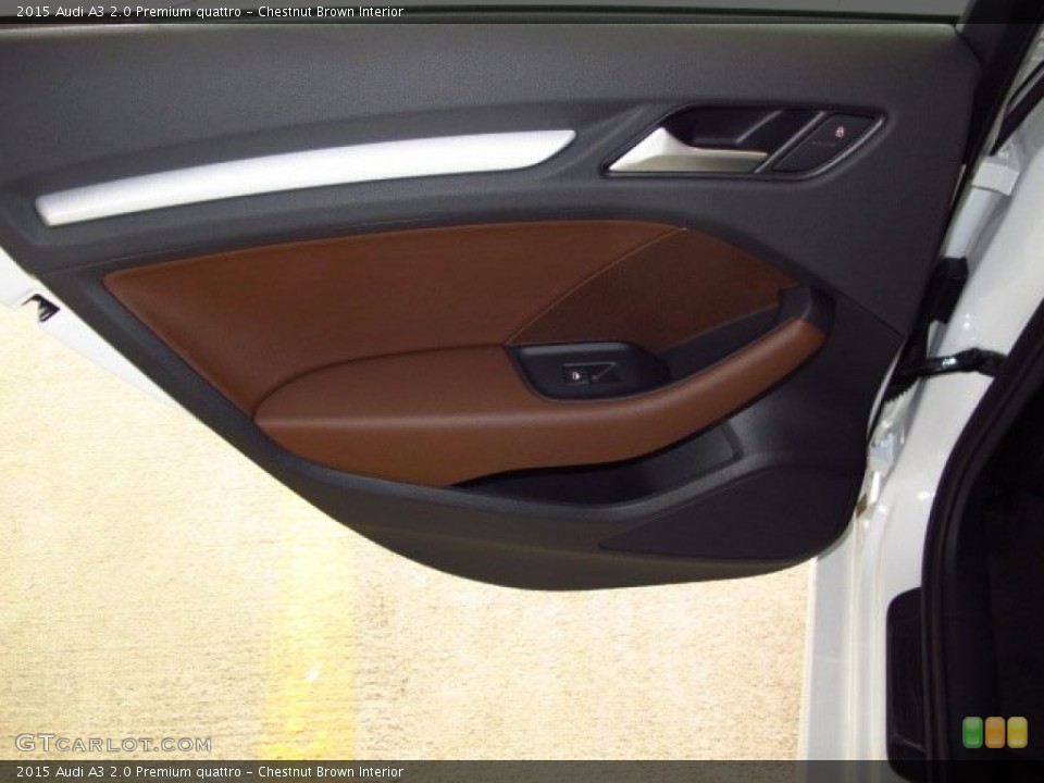 Chestnut Brown Interior Door Panel for the 2015 Audi A3 2.0 Premium quattro #92116736