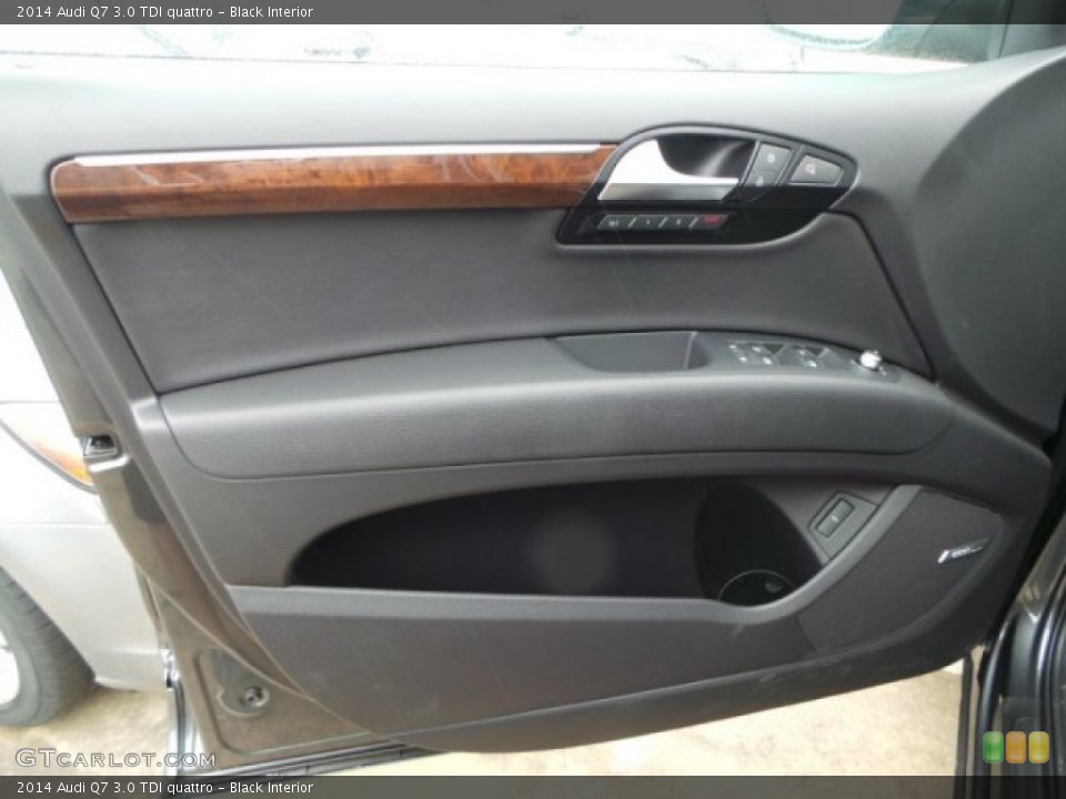 Black Interior Door Panel for the 2014 Audi Q7 3.0 TDI quattro #92117135