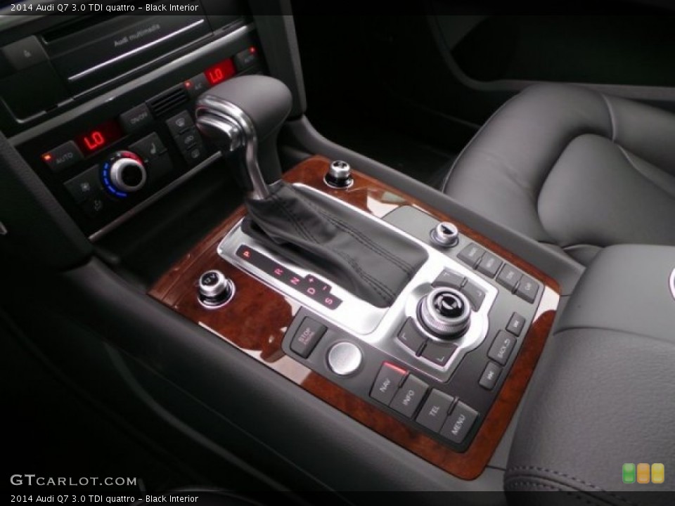 Black Interior Controls for the 2014 Audi Q7 3.0 TDI quattro #92117285