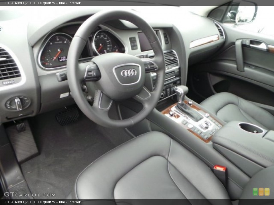 Black Interior Photo for the 2014 Audi Q7 3.0 TDI quattro #92118033