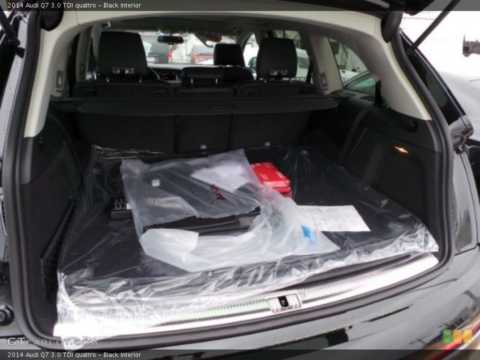 Black Interior Trunk for the 2014 Audi Q7 3.0 TDI quattro #92118467