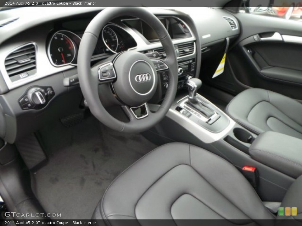 Black Interior Photo for the 2014 Audi A5 2.0T quattro Coupe #92121512