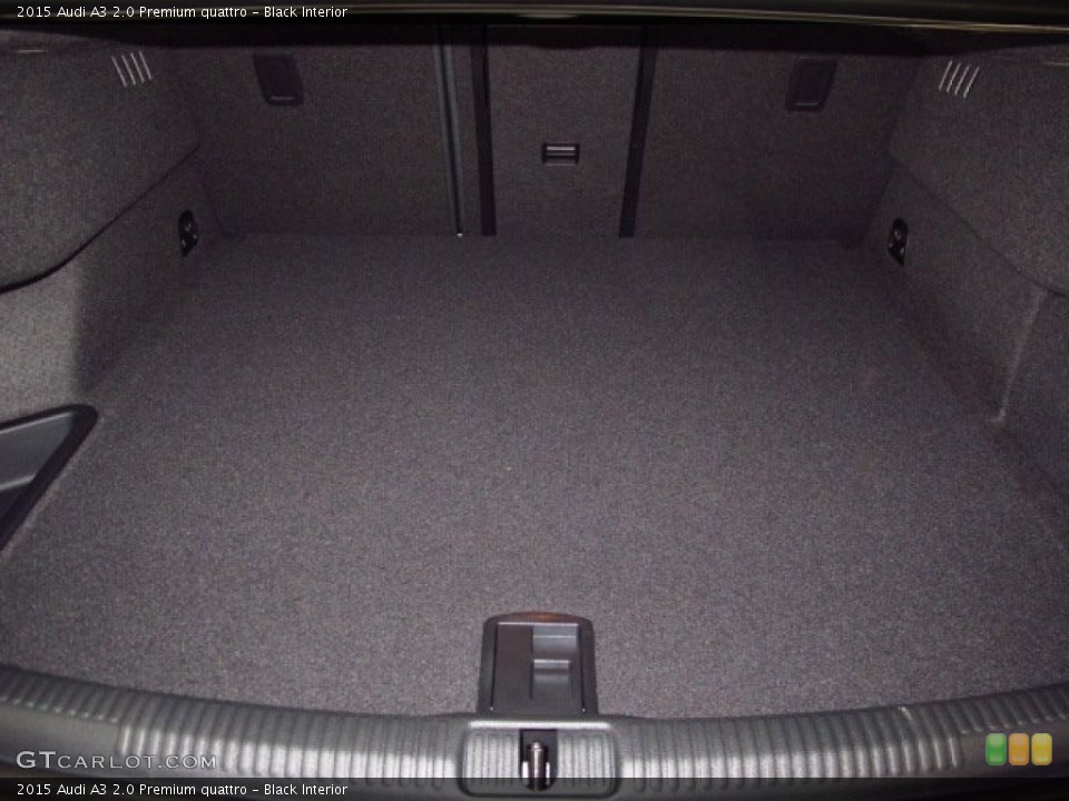 Black Interior Trunk for the 2015 Audi A3 2.0 Premium quattro #92122007