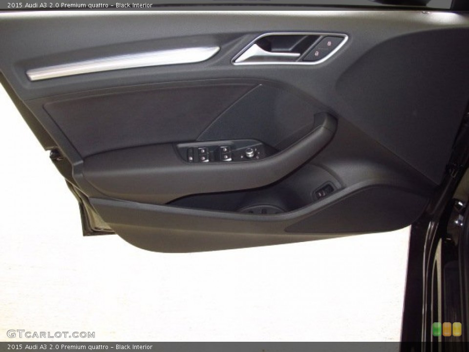 Black Interior Door Panel for the 2015 Audi A3 2.0 Premium quattro #92122037