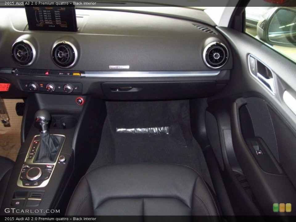 Black Interior Dashboard for the 2015 Audi A3 2.0 Premium quattro #92122127