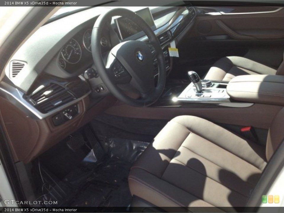 Mocha Interior Prime Interior for the 2014 BMW X5 xDrive35d #92123600