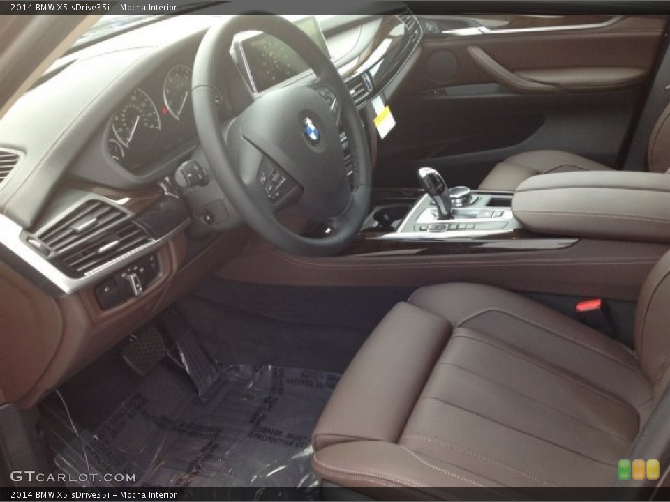 Mocha Interior Photo for the 2014 BMW X5 sDrive35i #92123765