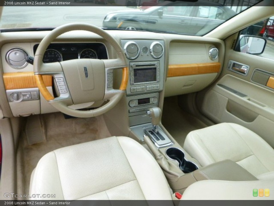 Sand Interior Photo for the 2008 Lincoln MKZ Sedan #92125558