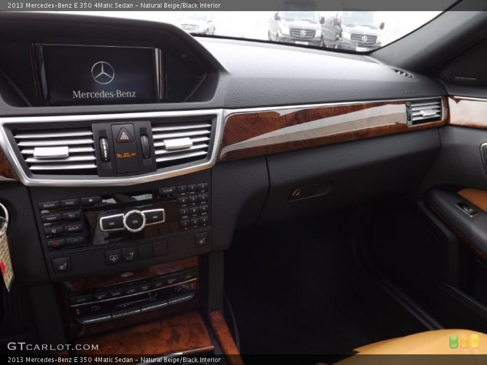 Natural Beige/Black Interior Dashboard for the 2013 Mercedes-Benz E 350 4Matic Sedan #92126879