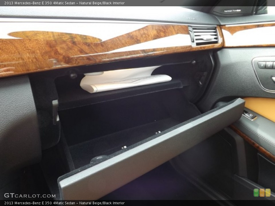 Natural Beige/Black Interior Dashboard for the 2013 Mercedes-Benz E 350 4Matic Sedan #92126900