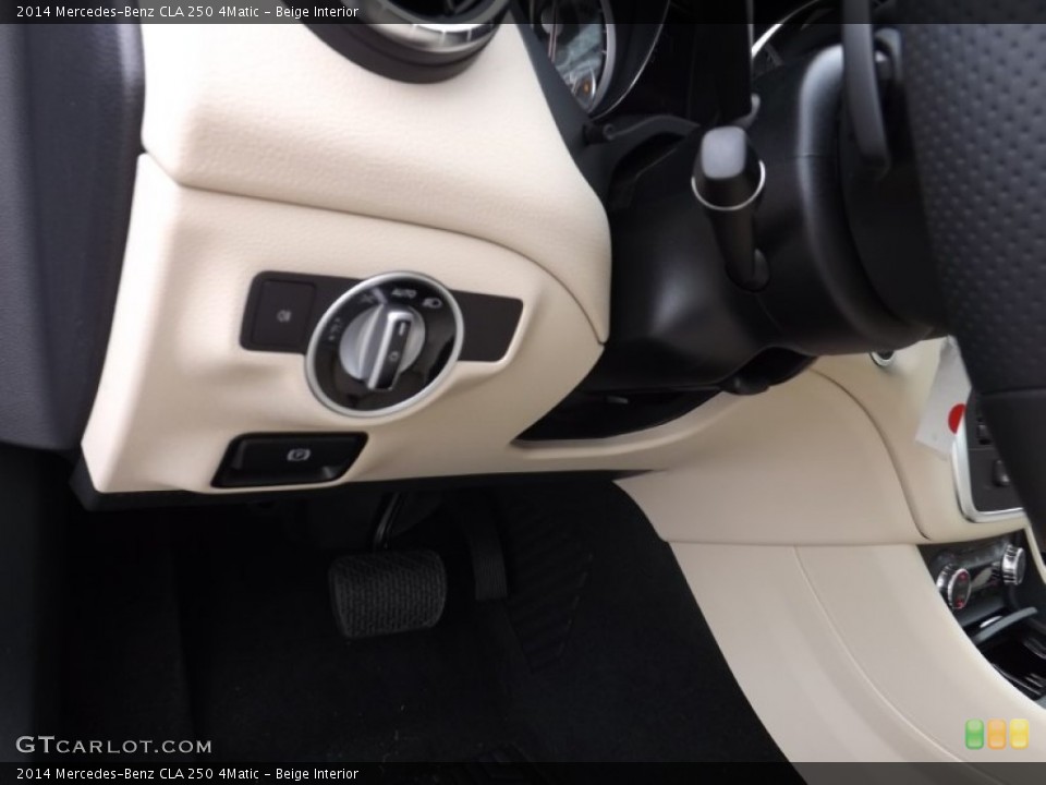 Beige Interior Controls for the 2014 Mercedes-Benz CLA 250 4Matic #92127449