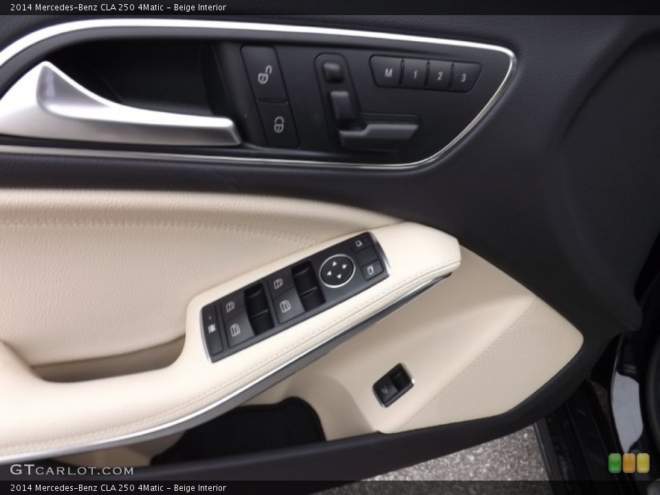 Beige Interior Controls for the 2014 Mercedes-Benz CLA 250 4Matic #92127470
