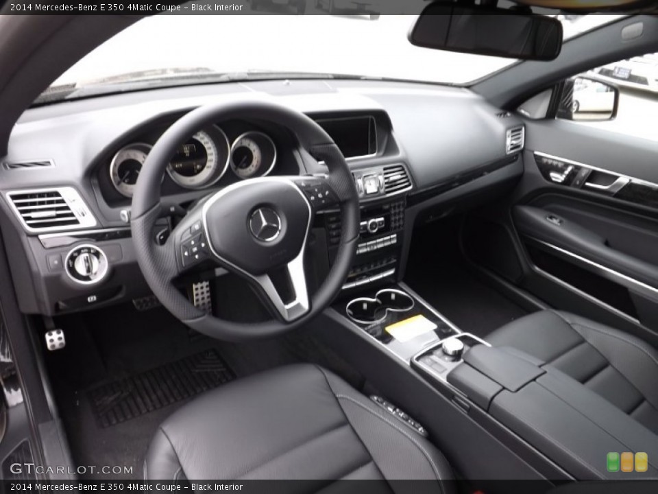 Black Interior Photo for the 2014 Mercedes-Benz E 350 4Matic Coupe #92128619