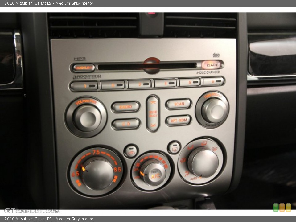Medium Gray Interior Audio System for the 2010 Mitsubishi Galant ES #92131253