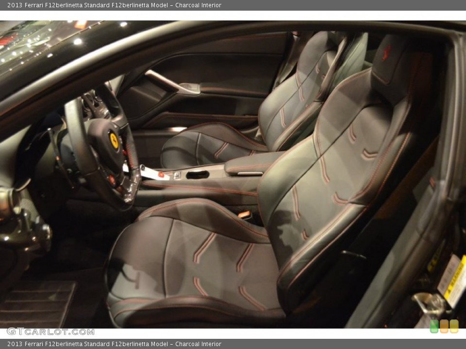 Charcoal Interior Front Seat for the 2013 Ferrari F12berlinetta  #92136077