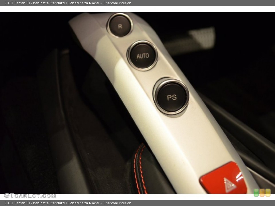 Charcoal Interior Controls for the 2013 Ferrari F12berlinetta  #92136140