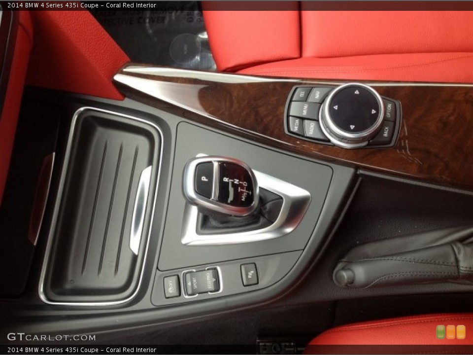 Coral Red Interior Transmission for the 2014 BMW 4 Series 435i Coupe #92139598