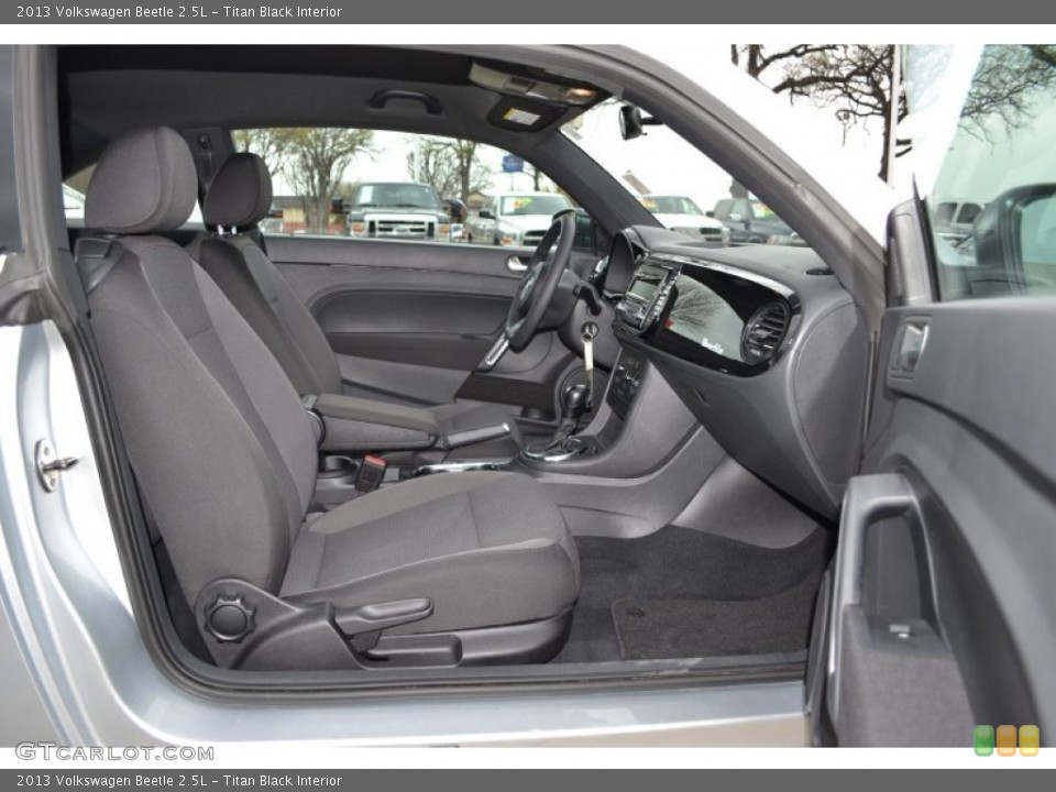 Titan Black Interior Front Seat for the 2013 Volkswagen Beetle 2.5L #92139949