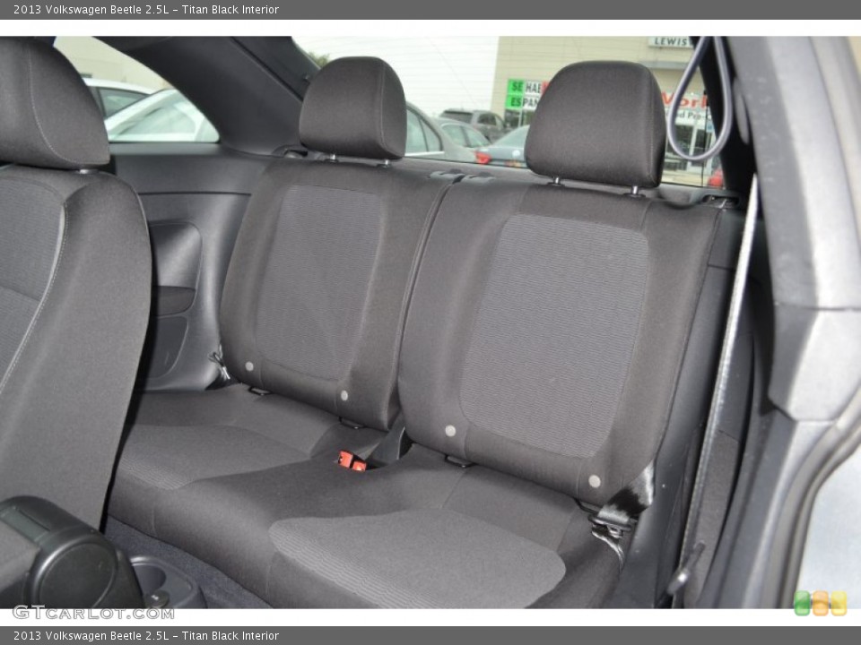 Titan Black Interior Rear Seat for the 2013 Volkswagen Beetle 2.5L #92139988