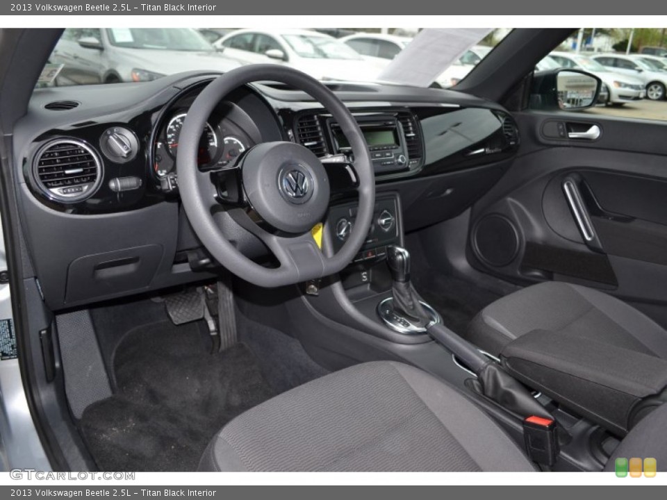 Titan Black Interior Prime Interior for the 2013 Volkswagen Beetle 2.5L #92140036