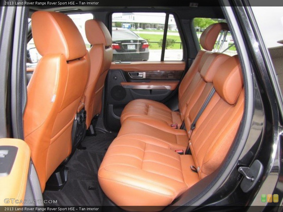 Tan Interior Rear Seat for the 2013 Land Rover Range Rover Sport HSE #92142082