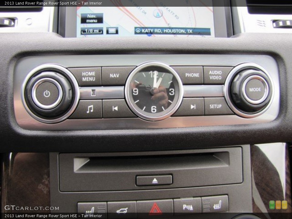 Tan Interior Controls for the 2013 Land Rover Range Rover Sport HSE #92142481