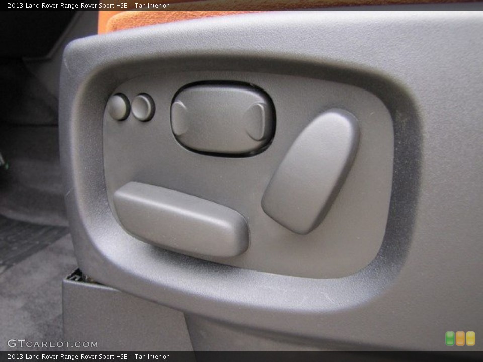 Tan Interior Controls for the 2013 Land Rover Range Rover Sport HSE #92142955