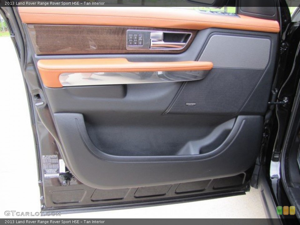 Tan Interior Door Panel for the 2013 Land Rover Range Rover Sport HSE #92143060
