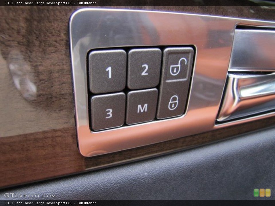 Tan Interior Controls for the 2013 Land Rover Range Rover Sport HSE #92143085