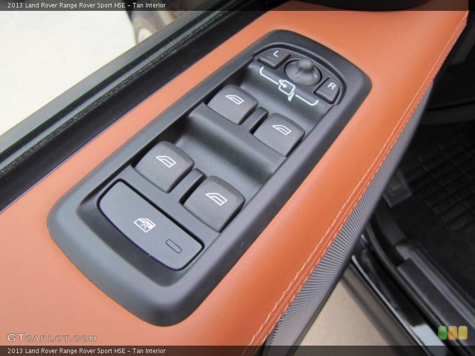 Tan Interior Controls for the 2013 Land Rover Range Rover Sport HSE #92143108