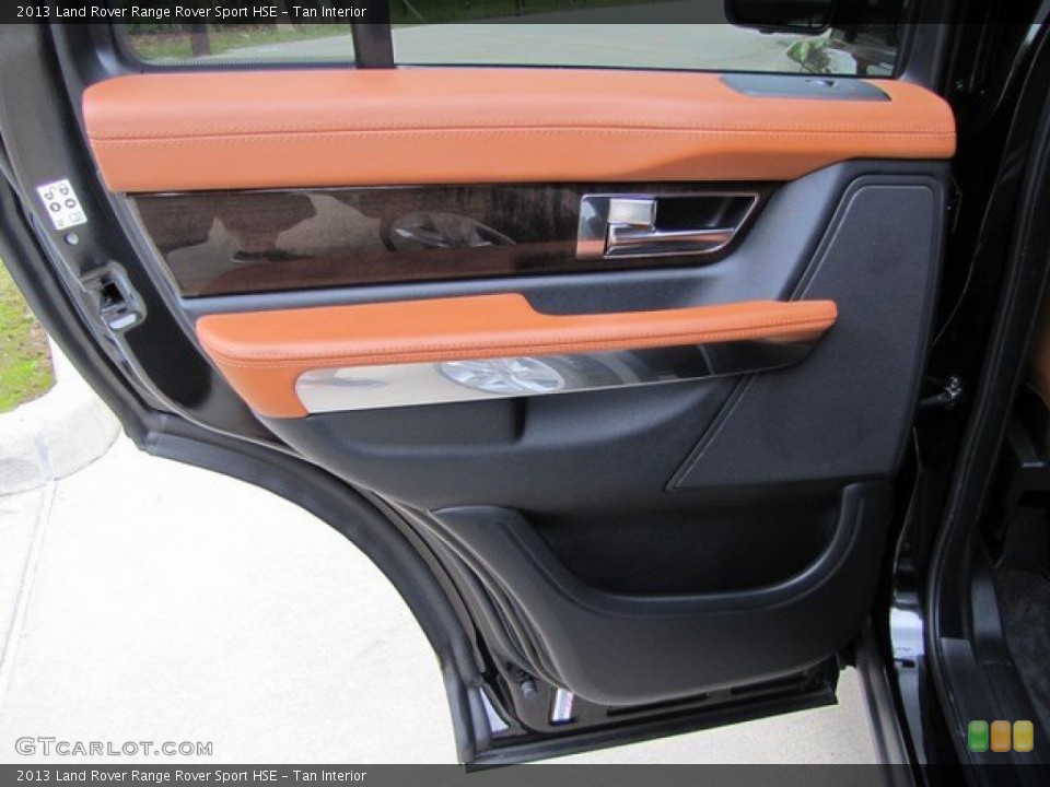 Tan Interior Door Panel for the 2013 Land Rover Range Rover Sport HSE #92143132