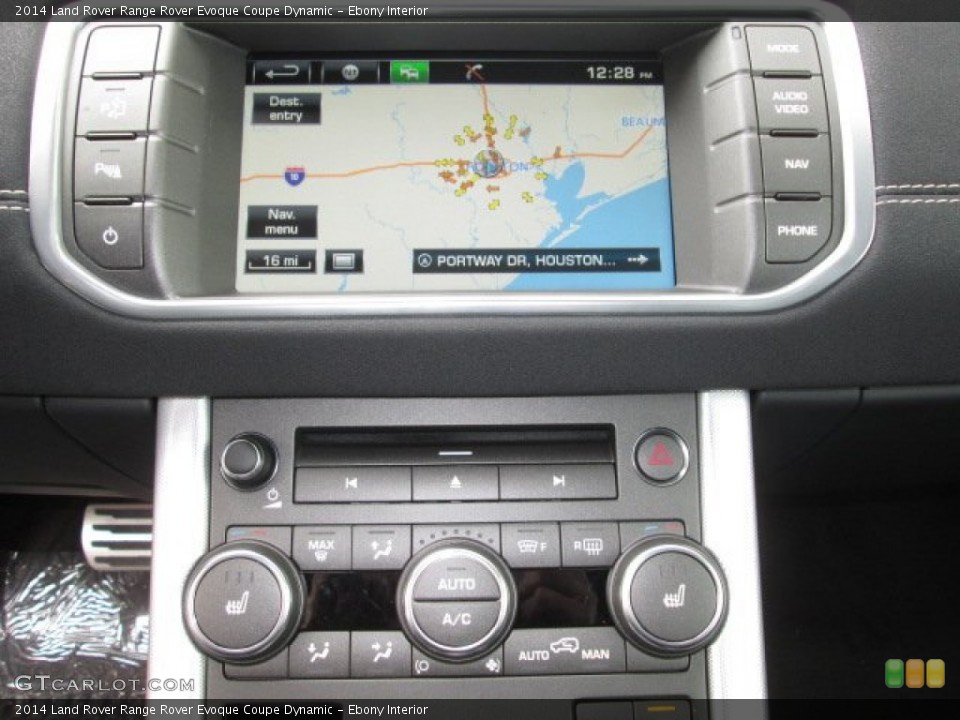 Ebony Interior Controls for the 2014 Land Rover Range Rover Evoque Coupe Dynamic #92143777