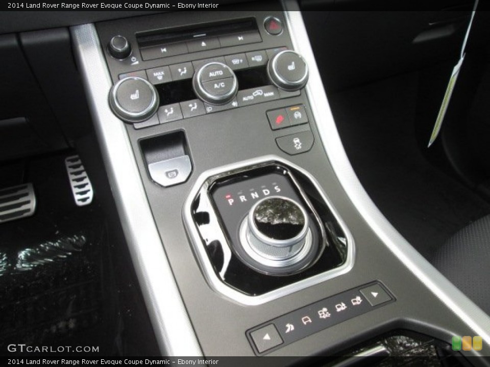 Ebony Interior Transmission for the 2014 Land Rover Range Rover Evoque Coupe Dynamic #92143840