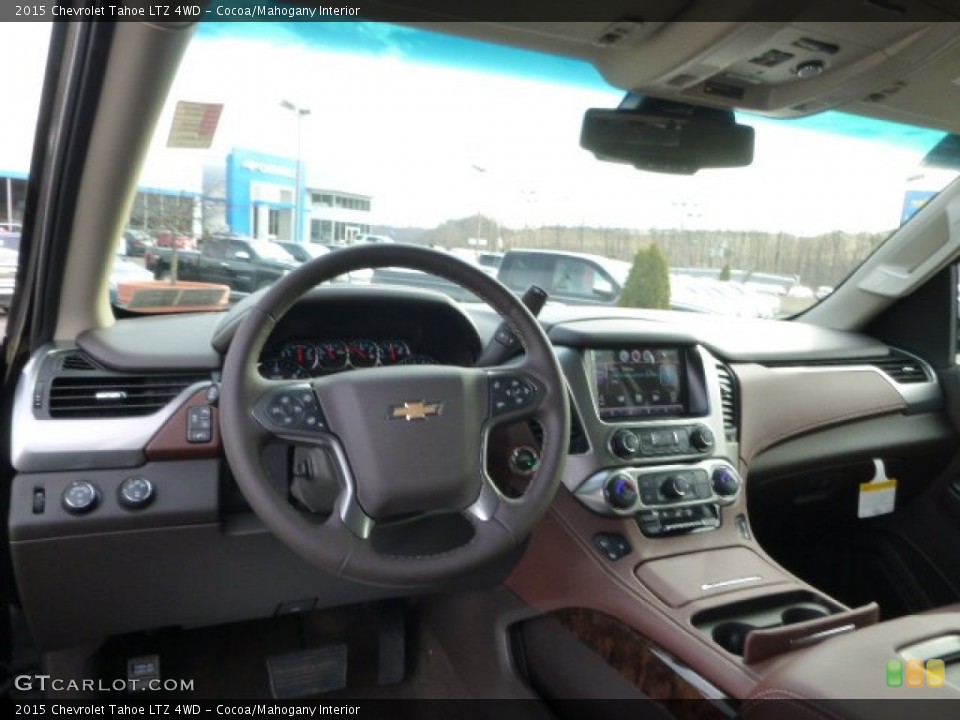 Cocoa/Mahogany Interior Dashboard for the 2015 Chevrolet Tahoe LTZ 4WD #92158654